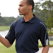 Golf ClimaLite® Three-Stripe Cuff Polo