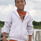 NuBlend Youth Full-Zip Hooded Sweatshirt